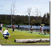 Lake driving range at Mandeni